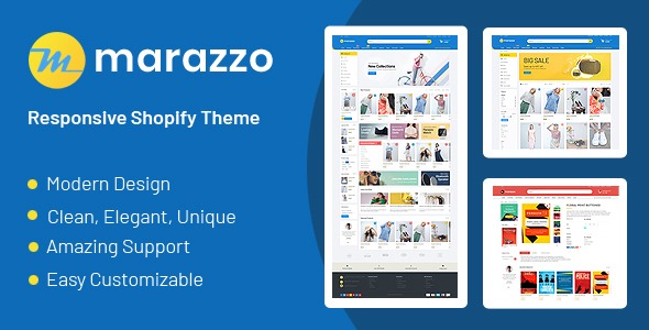 Marazzo - Drag & Drop Sectioned Ecommerce Shopify Theme