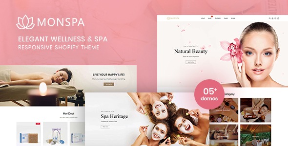 Monspa -  Elegant Wellness And Spa Responsive Shopify Theme