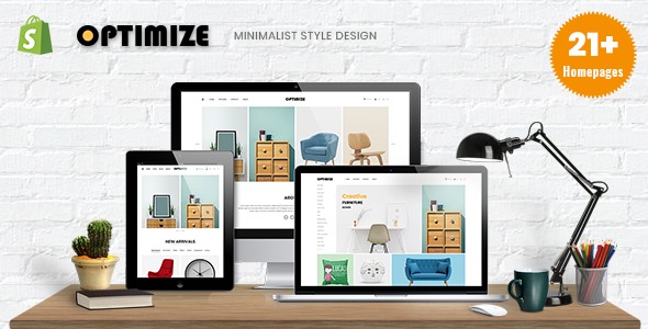 Optimize - Minimalist Shopify Theme For Furniture, Home Decor, Interior & Gift Shop
