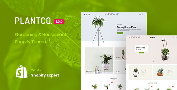 PLANTCO - Gardening & Houseplants Shopify Theme