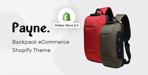 Payne - Backpack eCommerce Shopify Theme