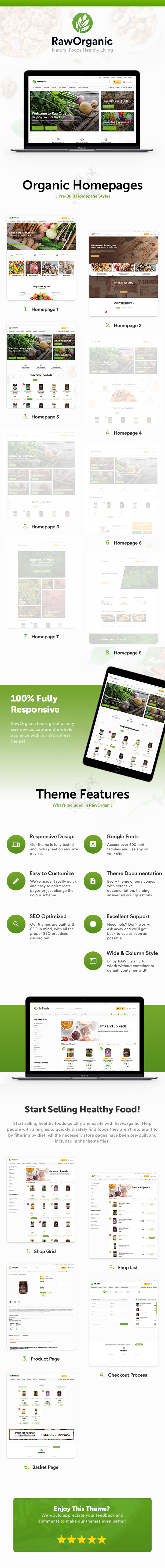 RawOrganic - Organic and healthy food Shopify Theme - 1