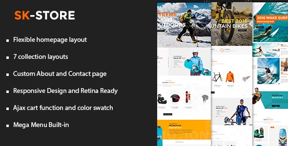 SK - Store Responsive Shopify Theme