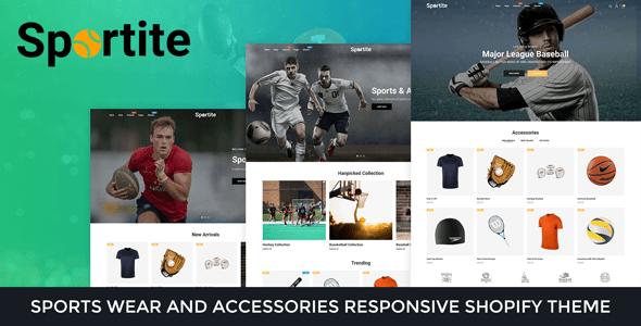 Sportite - Sports Wear And Accessories Responsive Shopify Theme