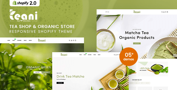 Teani - Tea Shop & Organic Store Responsive Shopify Theme
