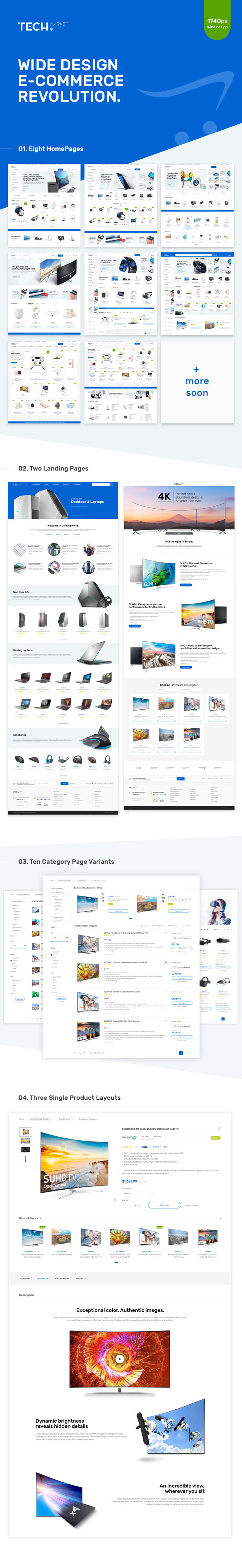 TechMarket - The Ultimate Shopify Template - 1