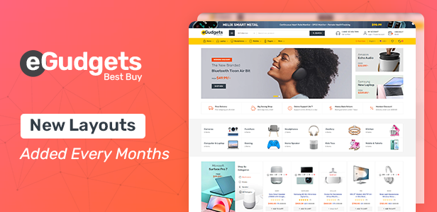 New layouts added every month