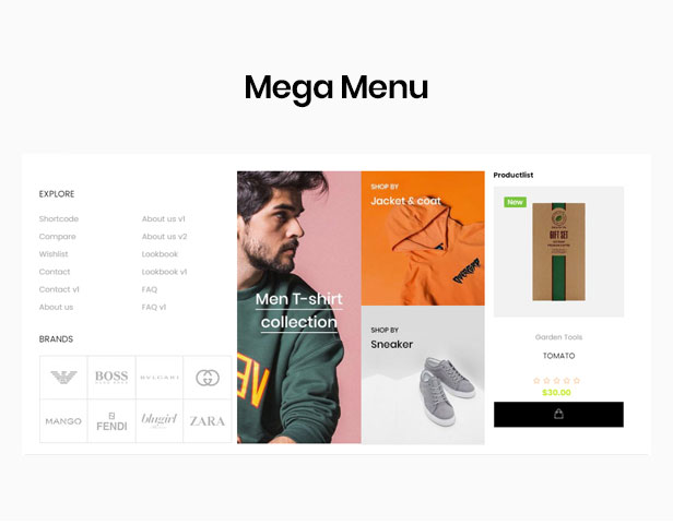 Minimal shopify theme - muti-megamenu