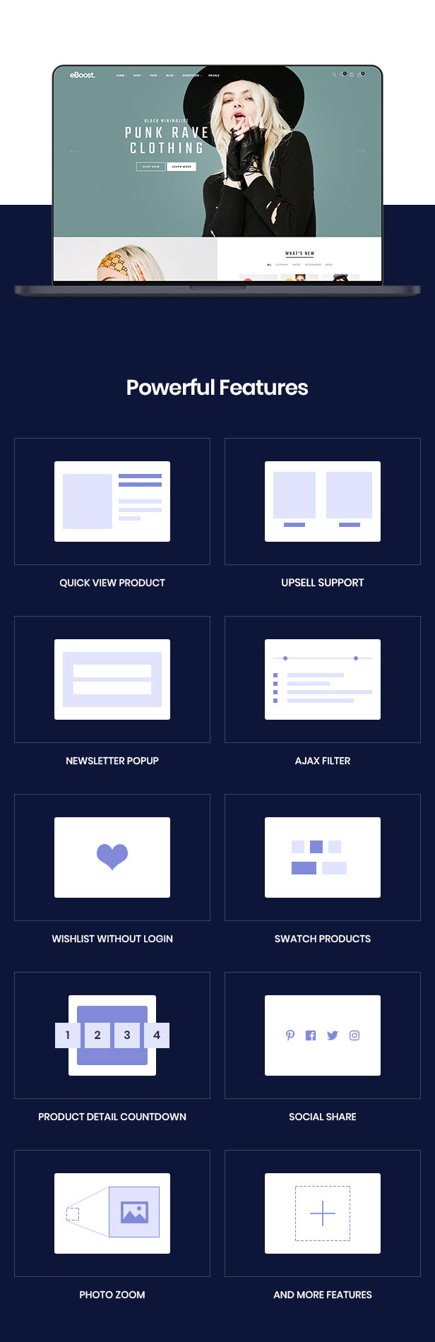 Best shopify theme fast loading, SEO optimized - powerful features theme