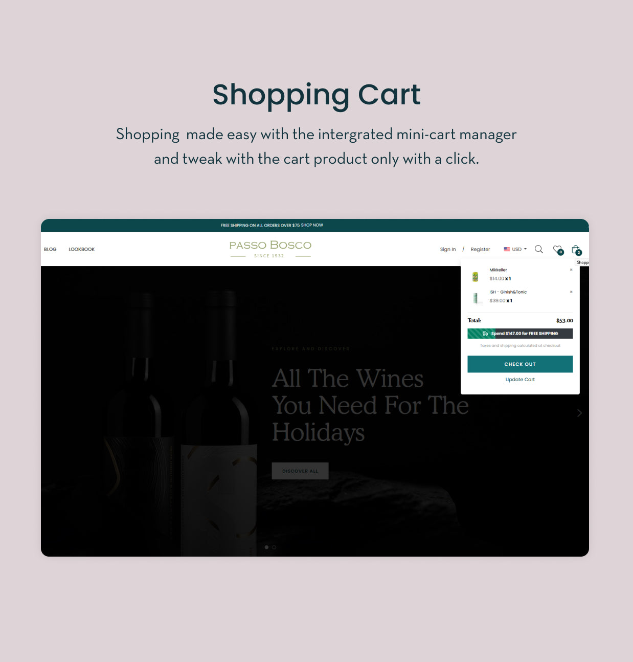mini cart