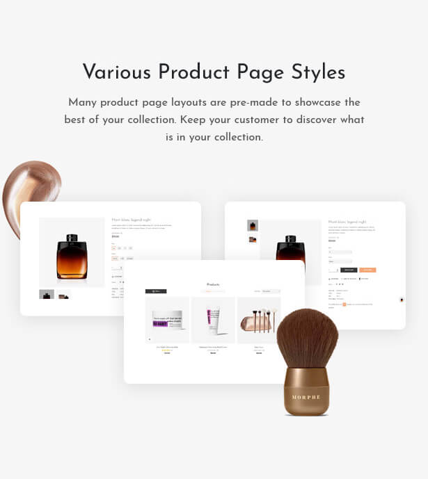 Bedove Wonderful Cosmetics and Spa Shopify theme features
