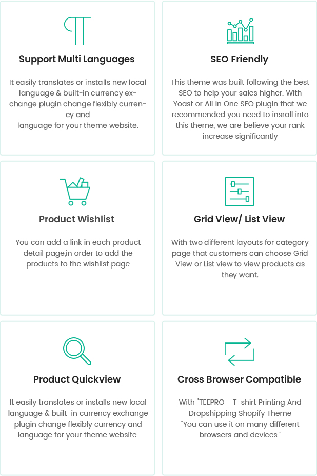 Shopify T-shirt Printing Theme
