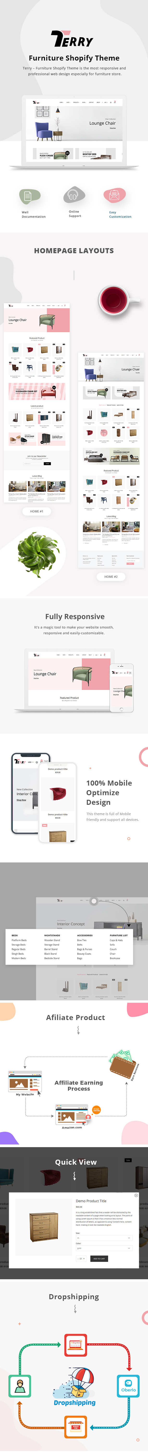 Terry - Shopify Furniture Design
