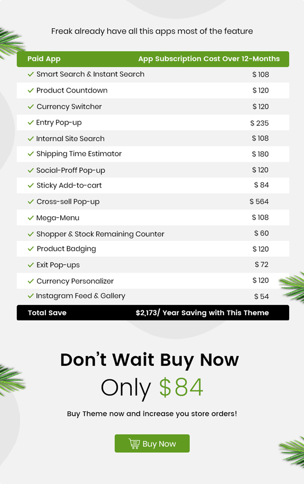 Freak - Fashion Shopify Theme Template Responsive multipurpose eCommerce