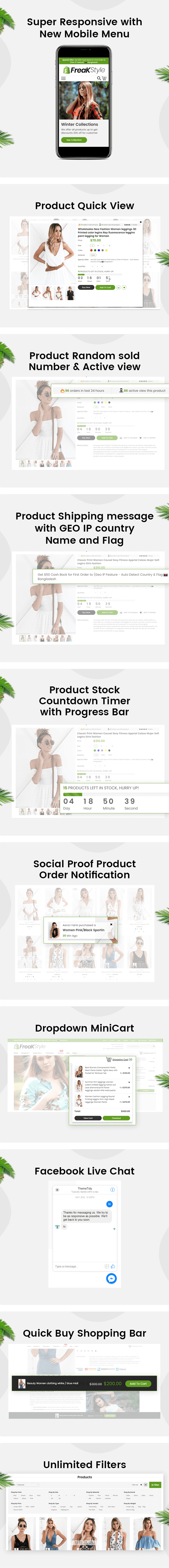 Freak - Fashion Shopify Theme Template Responsive multipurpose eCommerce