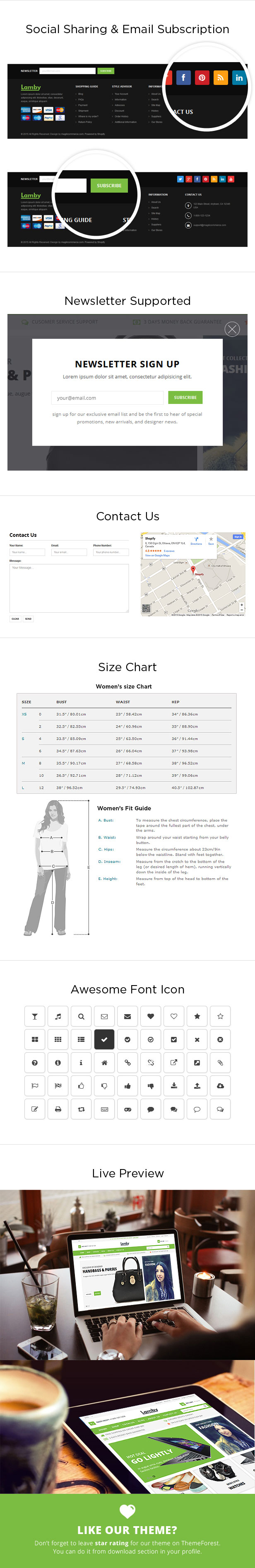 Shopify shoe store website