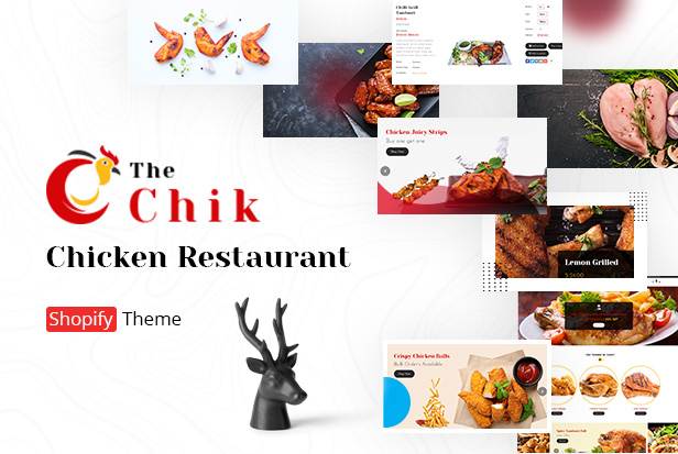 Chick  Food Shop, Restaurant Shopify Theme - 1