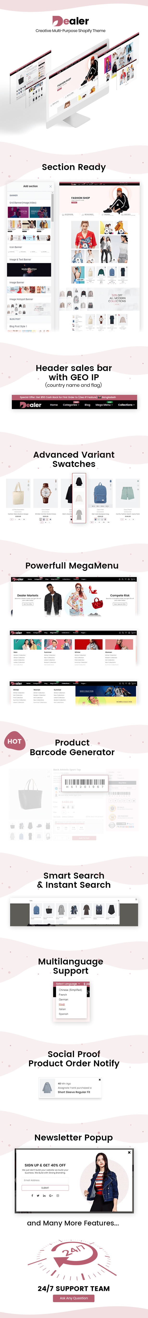 Merchant - A versatile responsive Shopify theme