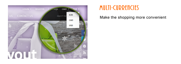 QuickShop features