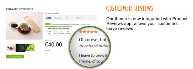QuickShop features