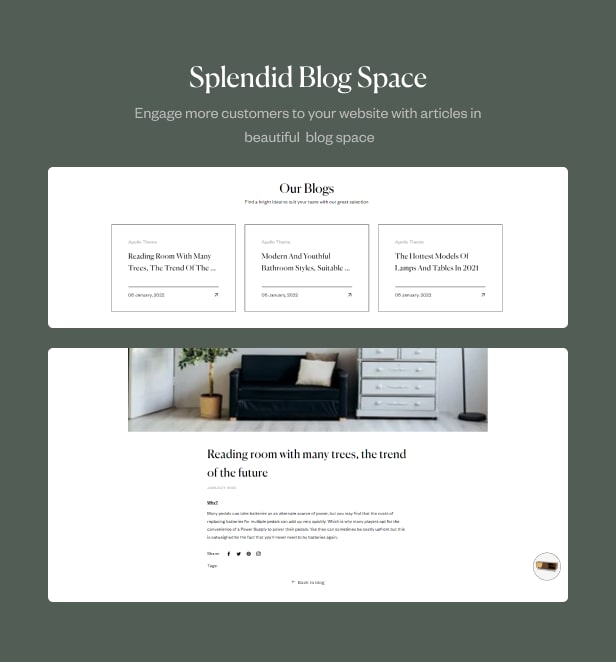 Wonderful blog space