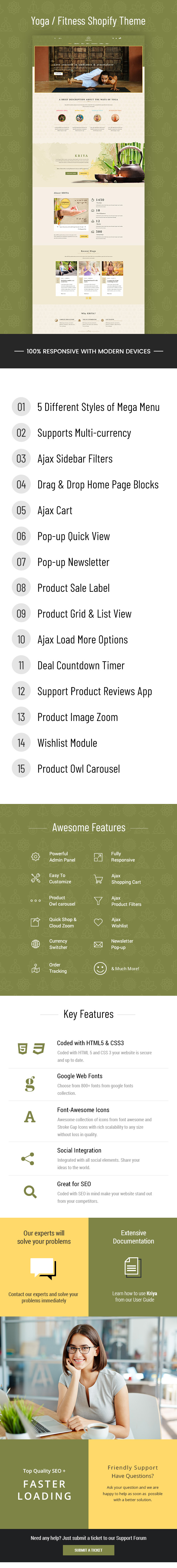 Shopify Yoga Store
