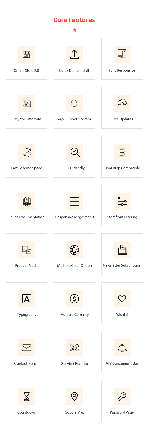 Broccoli - The core feature of the Organic Food Shopify Theme