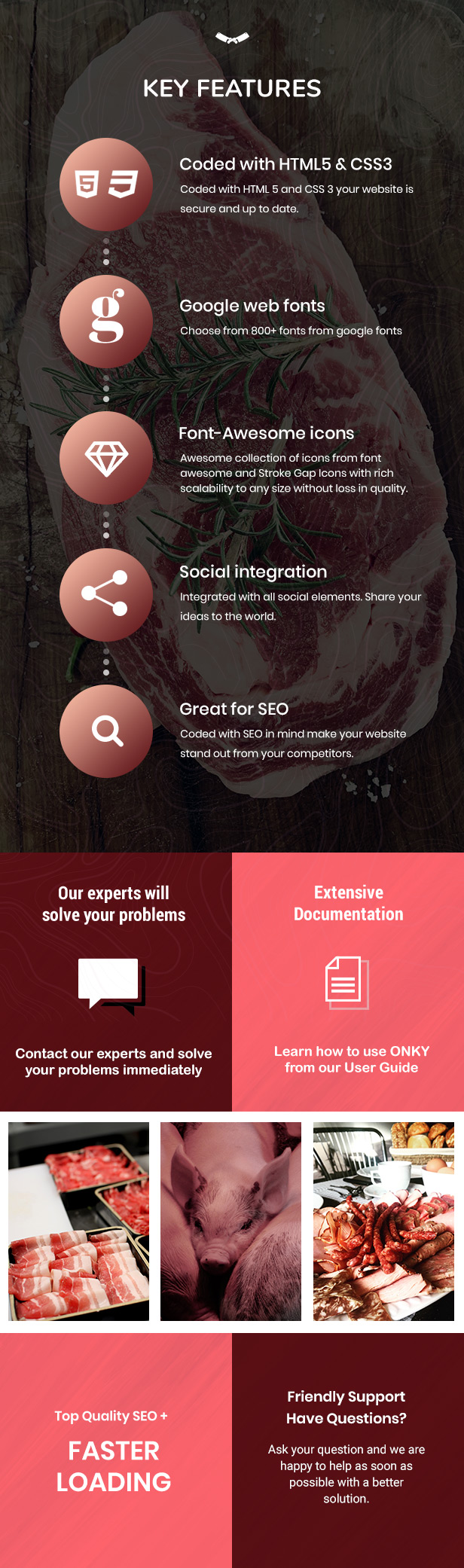 Onki |  Butchers, food and meat shoppiy subject - 5