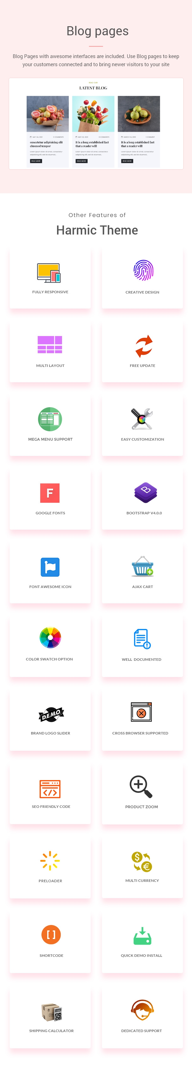 Harmic - organic food shop Shopify Theme - 4