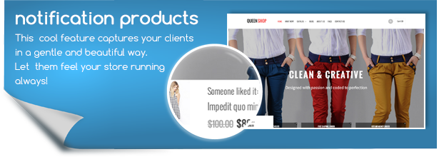 Features of QueenShop