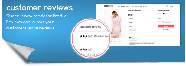 Features of QueenShop