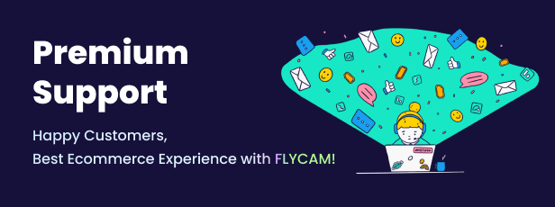 Flycam - Minimal Responsive Shopify Kit for Drone Camera and Accessories - 2