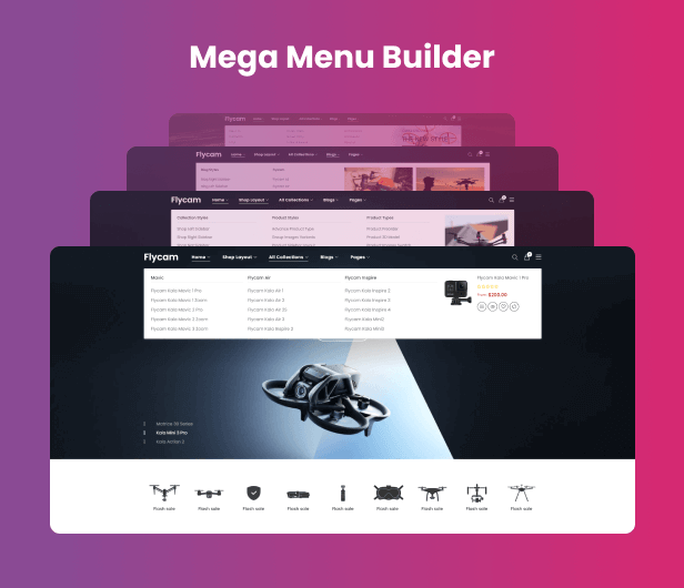 Mega menu