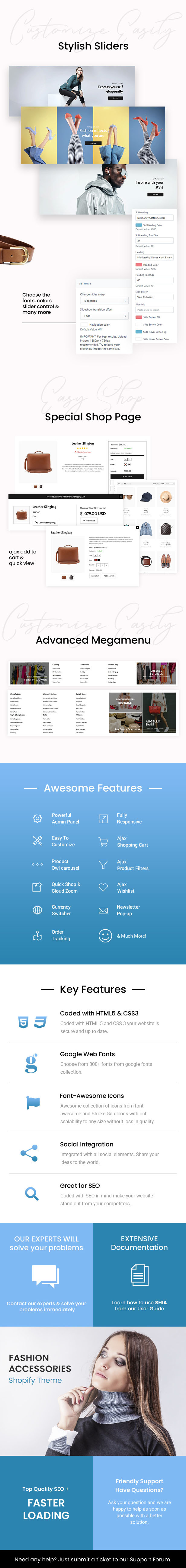 Shia - Shopify's modern and simple design - 1