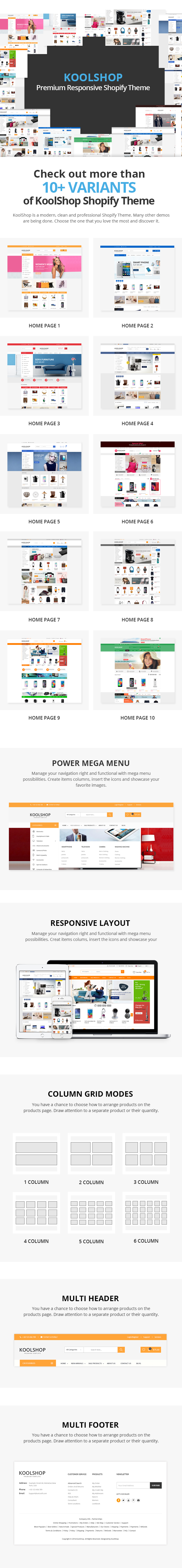 KoolShop - Responsive Shopify Kit - 1