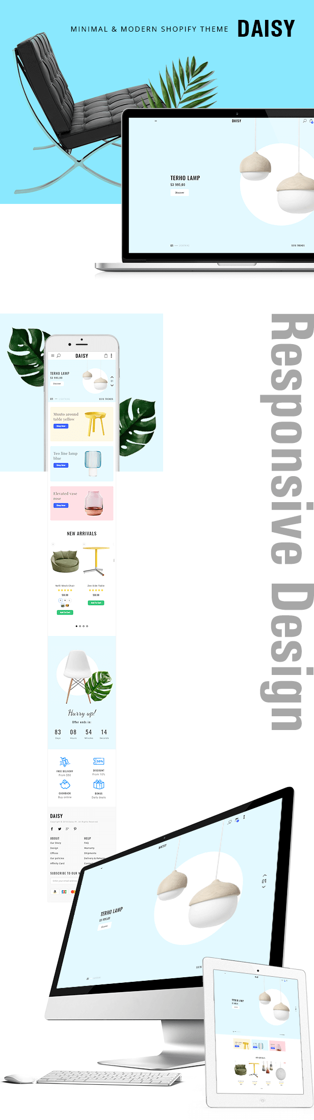Shopify Daisy Responsive