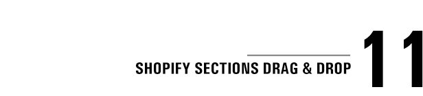 Shopify Daisy Section drag and drop page builder