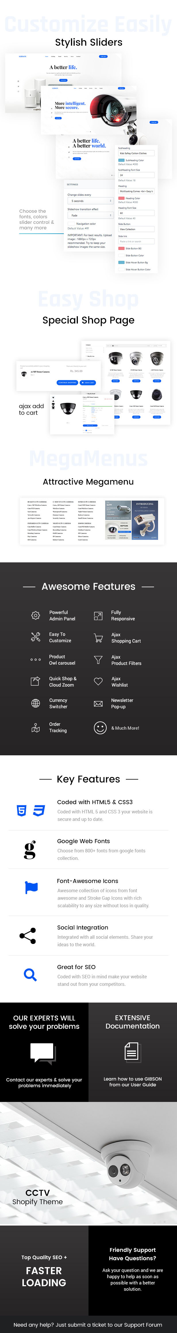 Gibson - Single Product Store Shopify Theme - 1