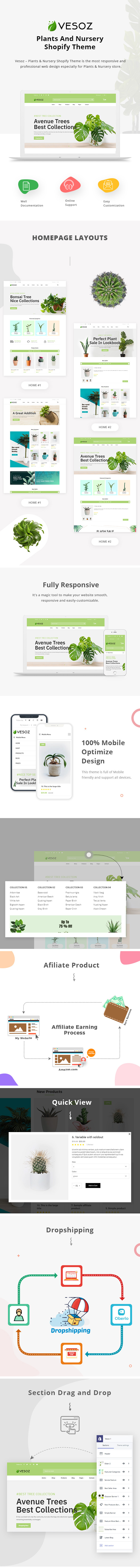 Vesoz - Plants And Nursery Shopify Theme - 2