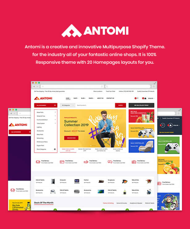 Anatomic - a versatile Shopify kit 