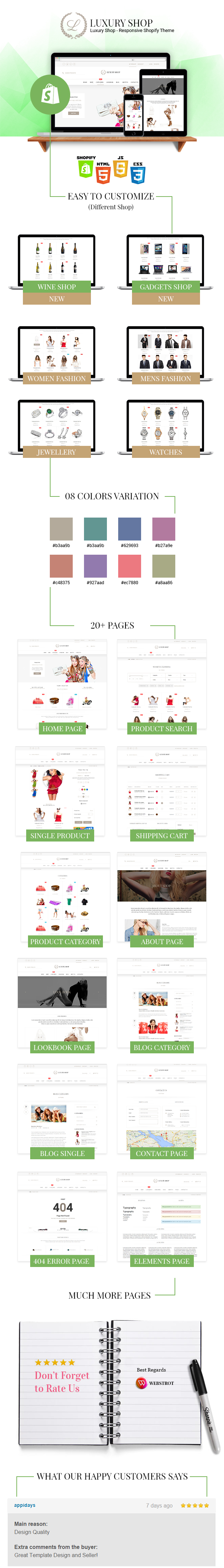 Luxury Store - Responsive Shopify Theme