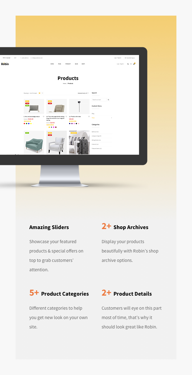 Robin - Furniture Shopify Theme