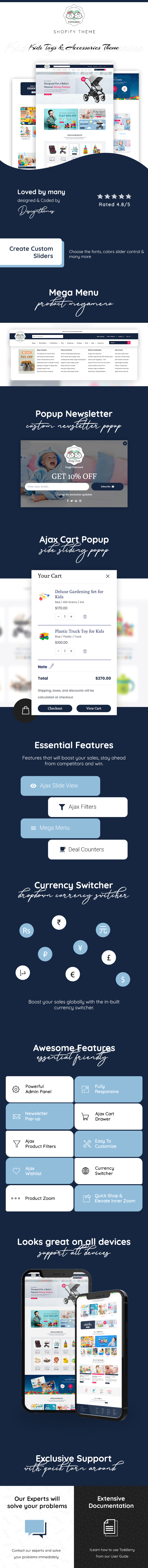 Toddlerry - Kids Shop Shopify Theme - 1