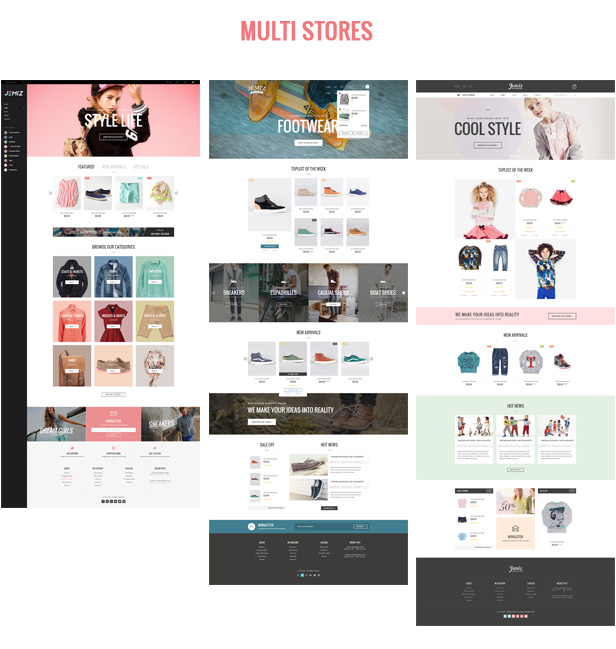 Many homepages