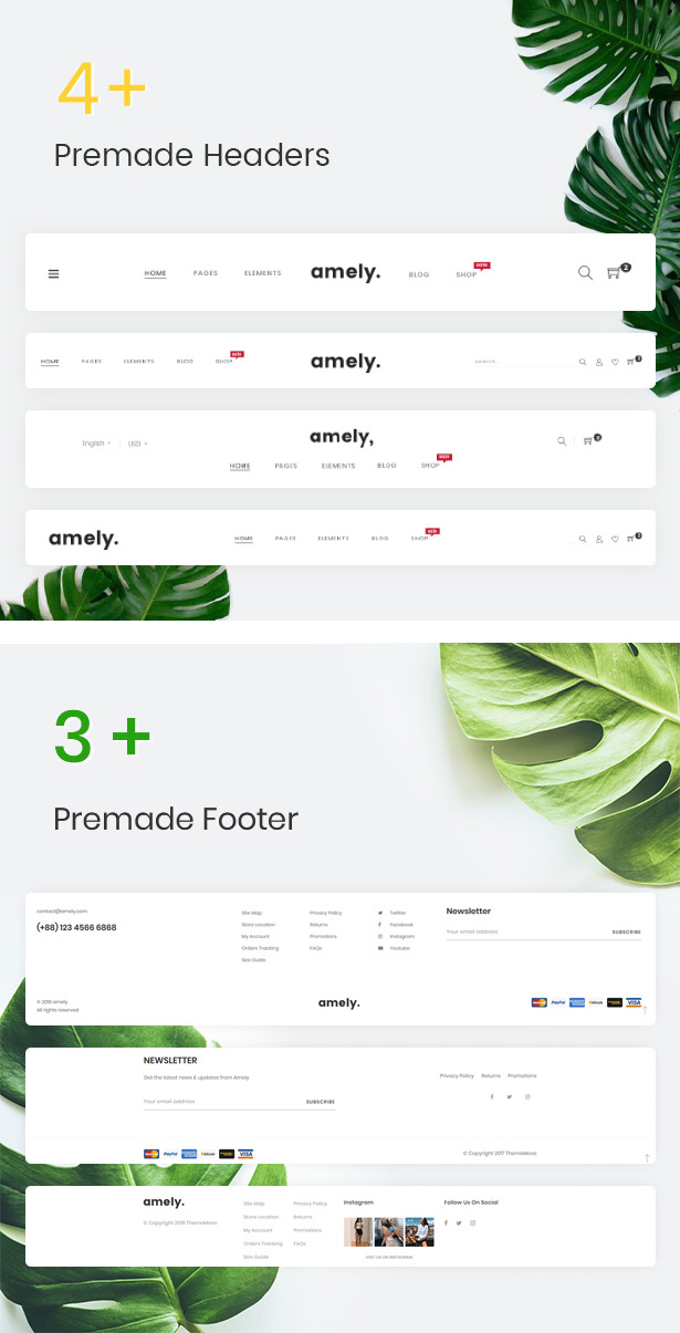 Amely - a clean and modern Shopify theme