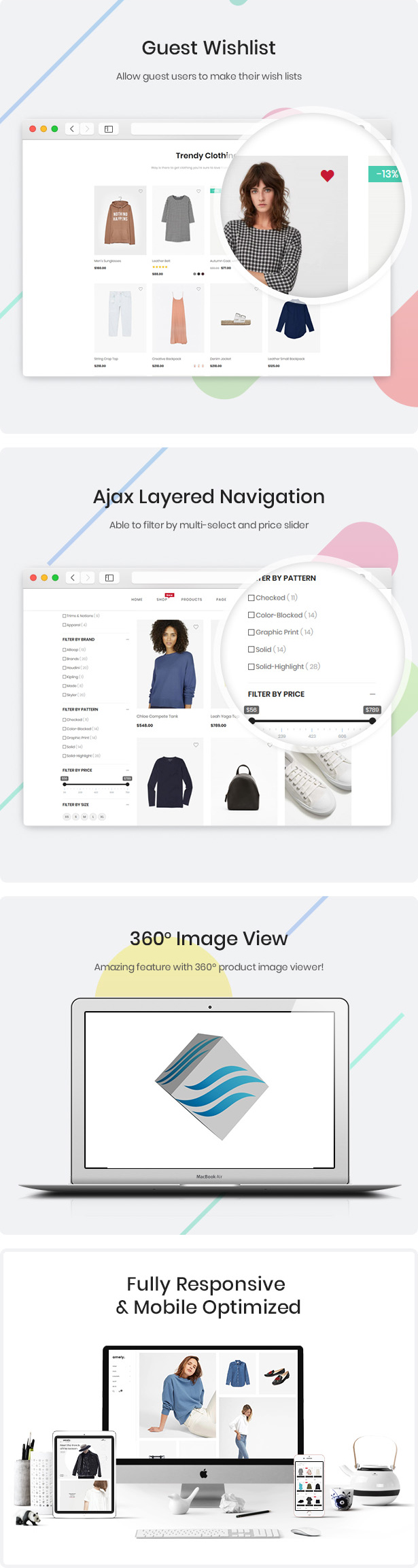 Amely - a clean and modern Shopify theme