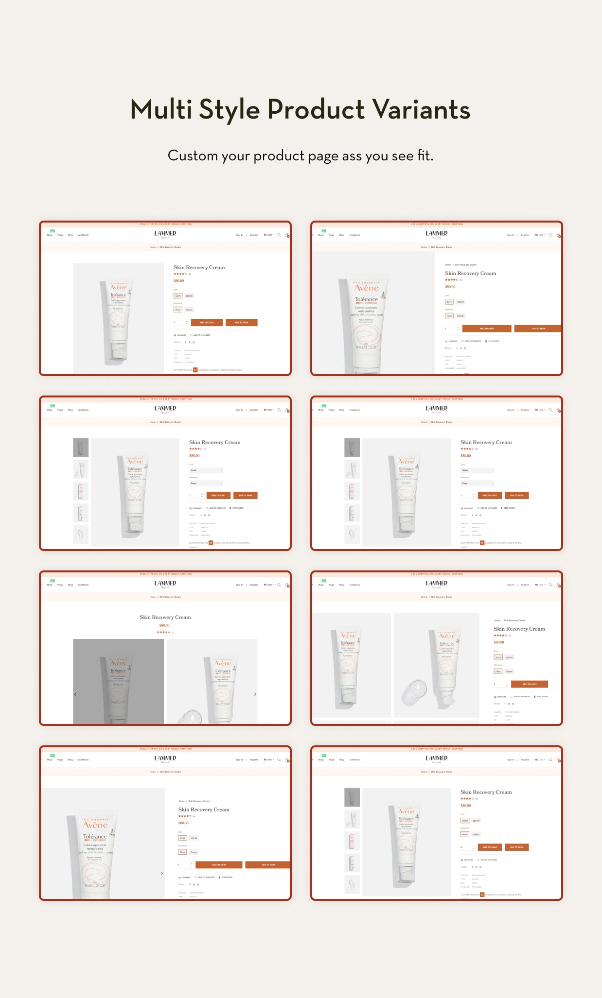 Variant product