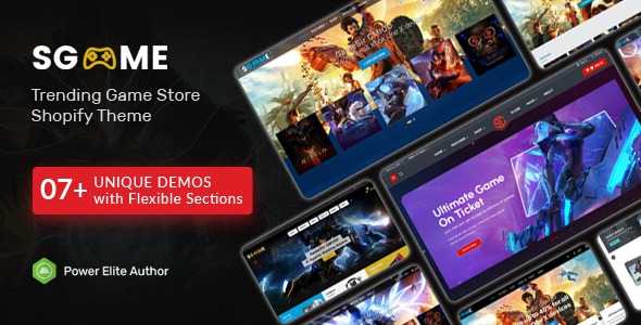 SGame - Responsive Accessories, Games Shopify Theme