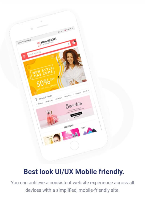 Mobile friendly
