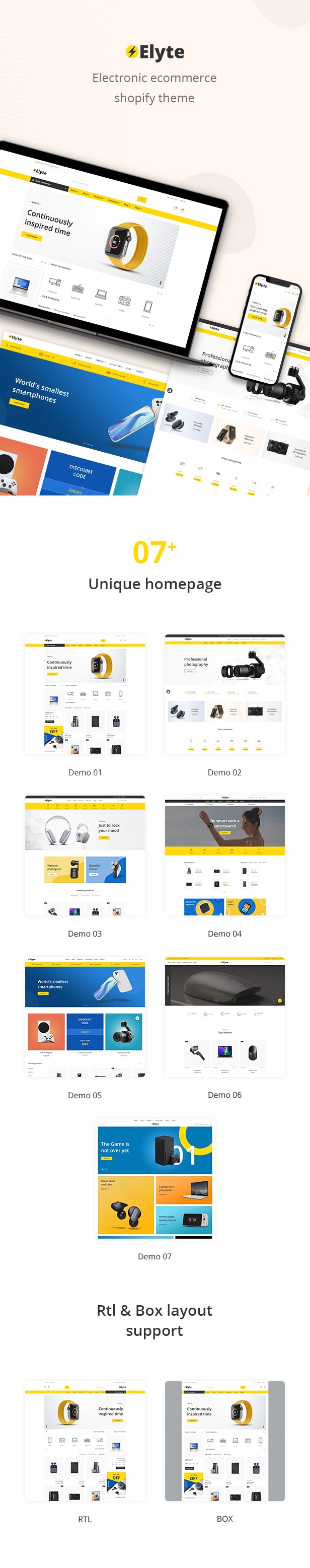 Electrolyte - Electronics and Gadgets E-Commerce Shopify Theme - 2